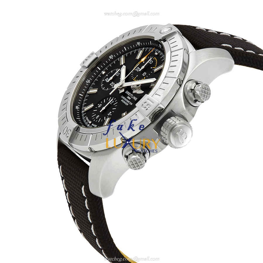 Breitling Avenger II A13317101B1X1 Automatic Black Dial Steel Replica Watch - Image 2