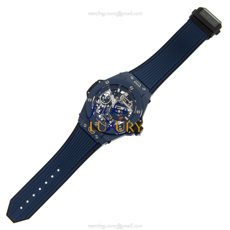 Hublot 414.EX.5123.RX Big Bang Manual Wind Ceramic Replica Watch - Swiss Movement, Blue Dial - Image 2