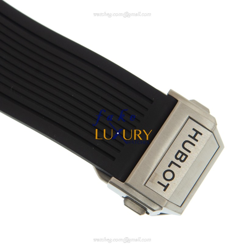 Hublot 414.NI.1123.RX BIG BANG Manual Wind Titanium Replica Watch - 45mm Case, Black Rubber Strap - Image 4