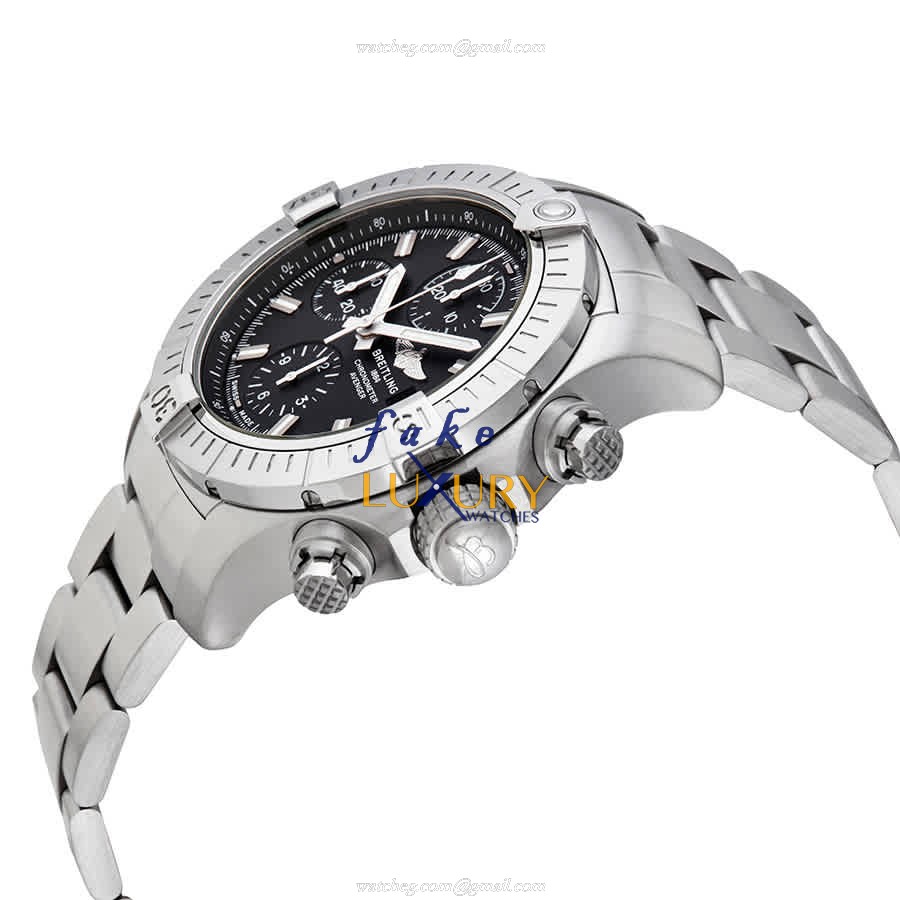 Breitling Avenger II A13385101B1A1 Automatic Black Dial Stainless Steel Replica Watch - Image 2