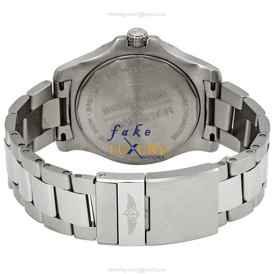 Breitling Avenger II Replica Watch A32395101C1A1 With Automatic Movement, Blue Dial On Steel - Image 3