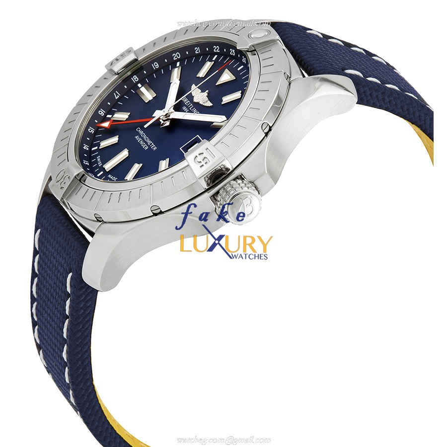 A32395101C1X2 - Breitling Avenger II Replica Watch - Blue Dial - Automatic - Image 2