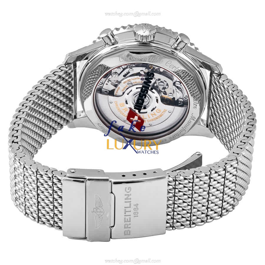 Breitling Navitimer 1 AB01211B1B1A1 Replica Watch With Automatic Movement, Black Dial, Steel Case - Image 3