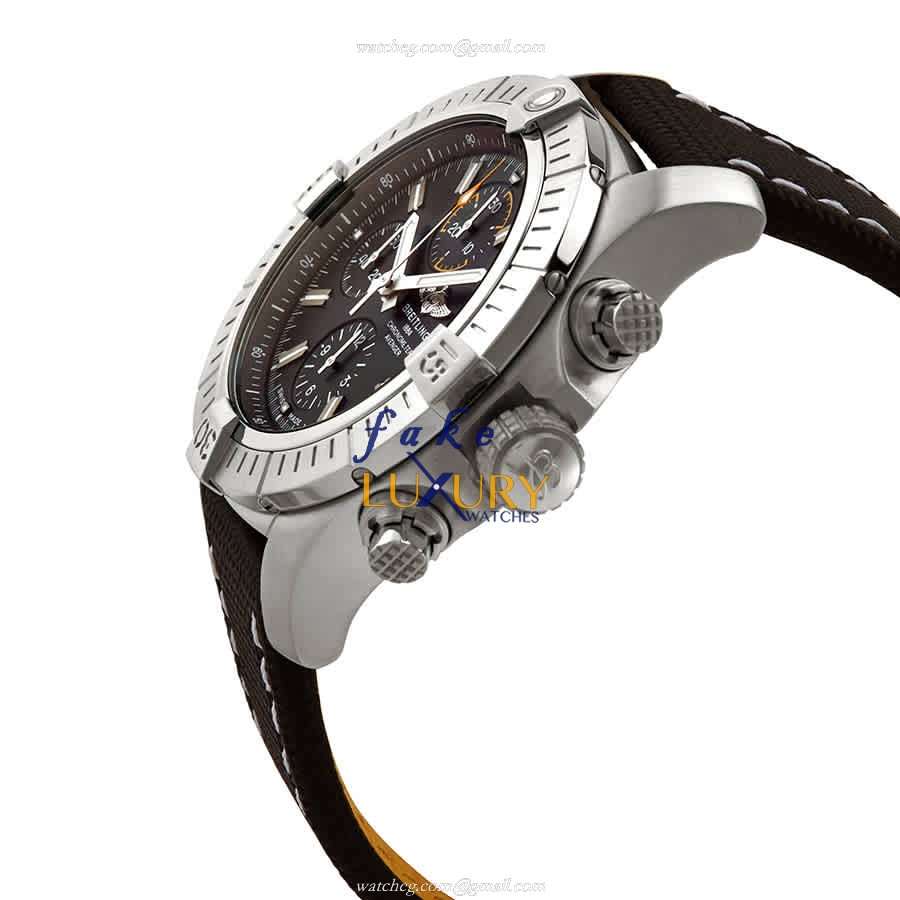 A13317101B1X2 - Breitling Avenger II Replica Watch - Automatic Black Dial Steel - Image 2