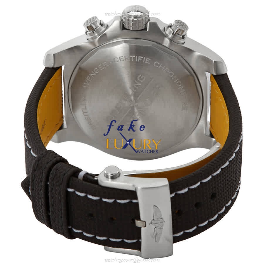 A13317101B1X2 - Breitling Avenger II Replica Watch - Automatic Black Dial Steel - Image 3