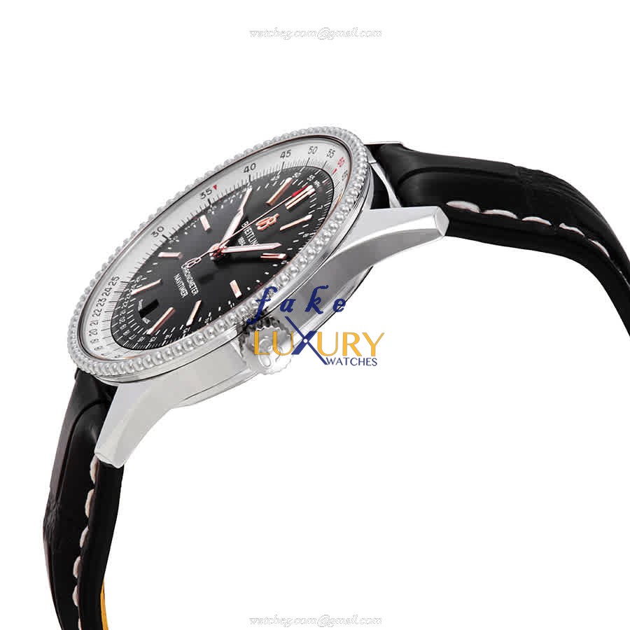 Breitling Navitimer 1 A17326211B1P2 Replica Watch, Automatic, Black Dial, Steel Case - Image 2