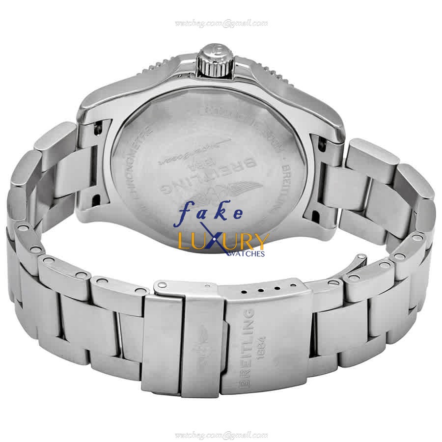 Breitling Superocean A17366D81A1A1 Replica Watch, Automatic, White Dial, Steel Bracelet - Image 3