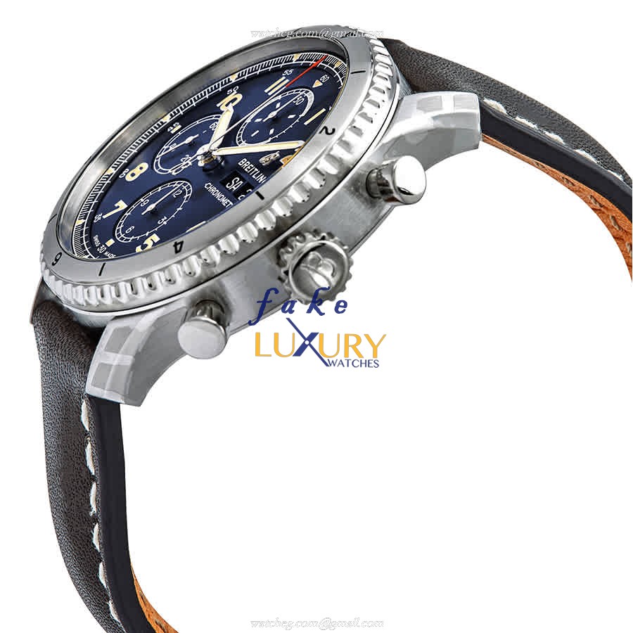 A13316101C1X1 - Breitling Aviator 8 Replica Watch - Automatic Blue Dial Stainless Steel - Image 2