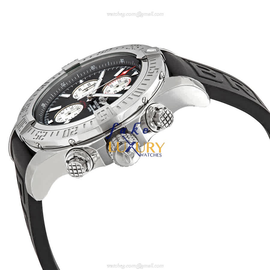 Breitling A13371111B1S1 Avenger II Automatic Stainless Steel Black Rubber Replica Watch - Image 2