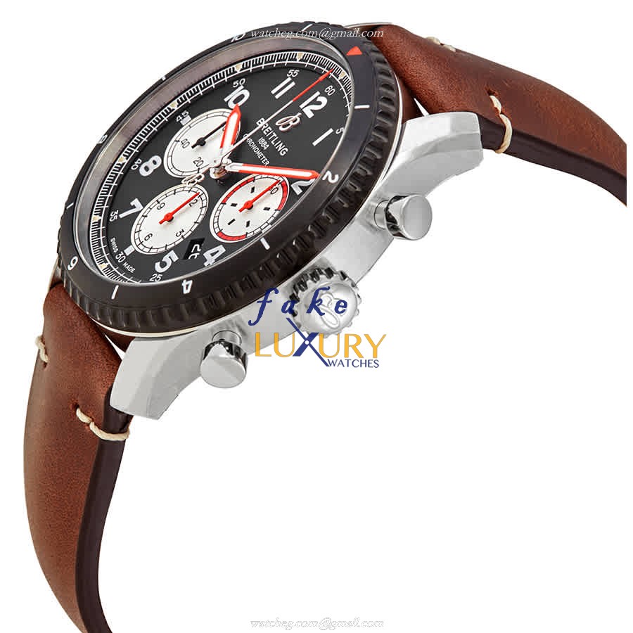 Breitling AVIATOR 8 AB01194A1B1X1 Replica Watch, Automatic Movement, Black Dial, Steel Case - Image 2