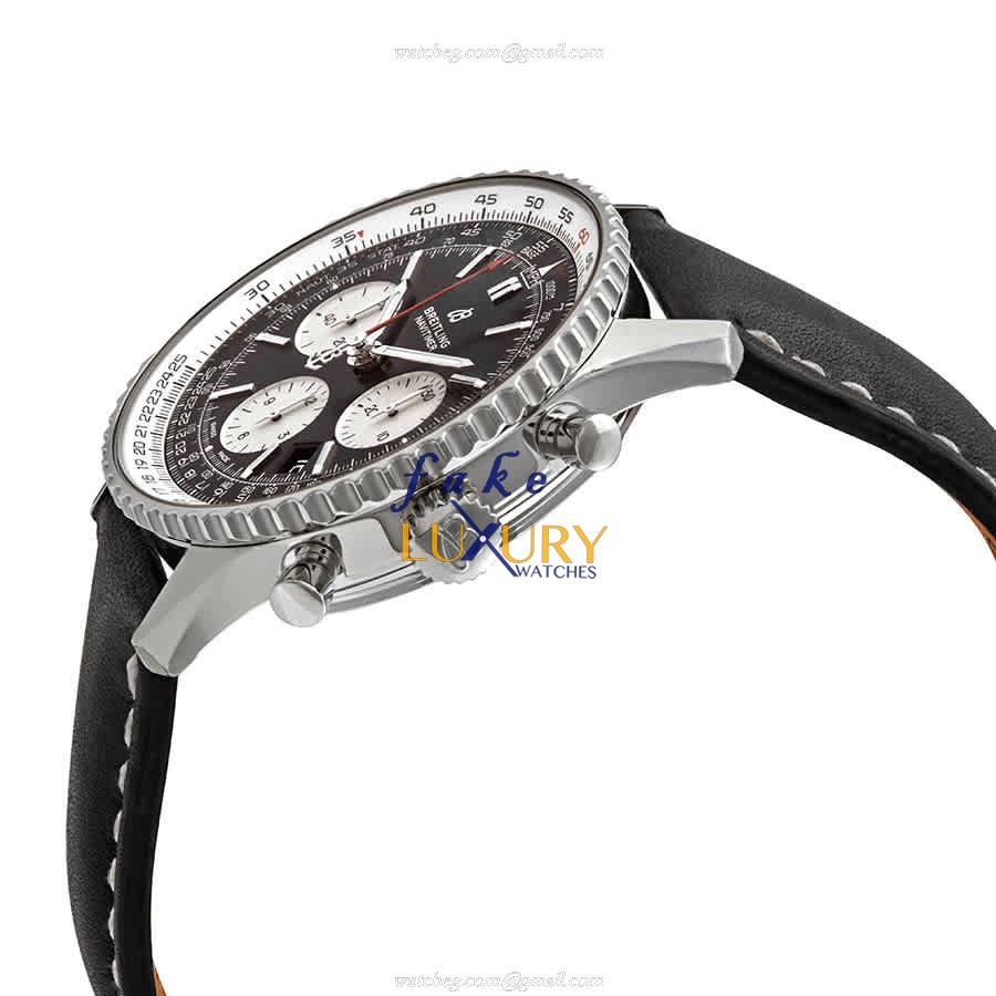 Breitling AB0121211B1X2 Navitimer 1 Replica Watch, Automatic, Black Dial, Steel Case - Image 2