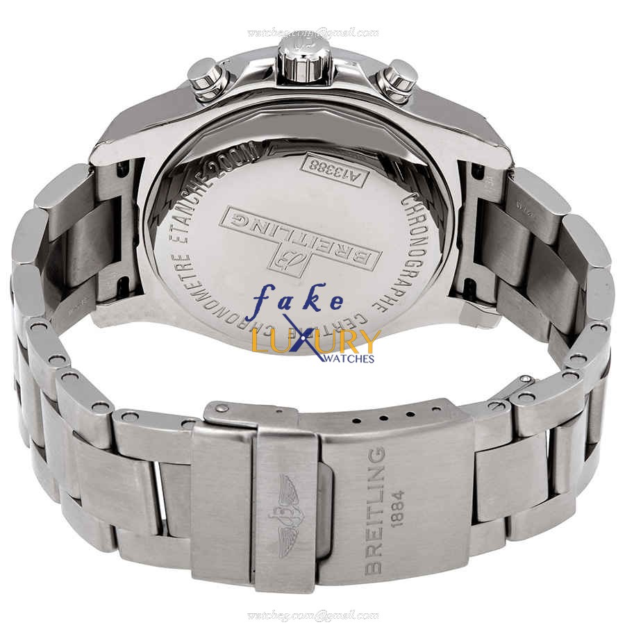A13388111C1A1 - Breitling Challenger Series Replica Watch - Blue Dial - Steel Bracelet - Image 3