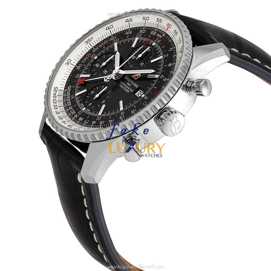 Breitling Navitimer 1 A24322121B2P2 - Replica Watch - Automatic - Black Dial - Steel Case - Image 2