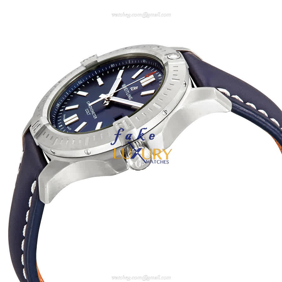 Breitling A17388101C1X1 Challenger Series Replica Watch, Automatic, Blue Dial, Steel Case, Blue - Image 2