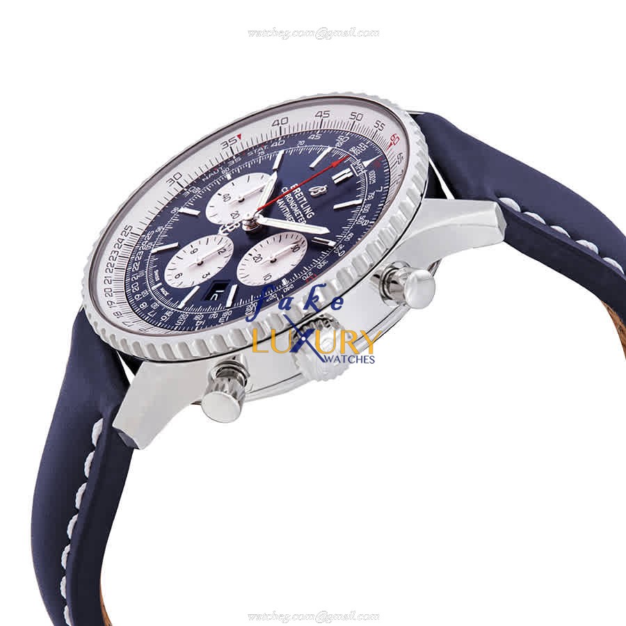 Breitling NAVITIMER 1 AB0127211C1X1 Automatic Blue Dial Stainless Steel Replica Watch - Image 2