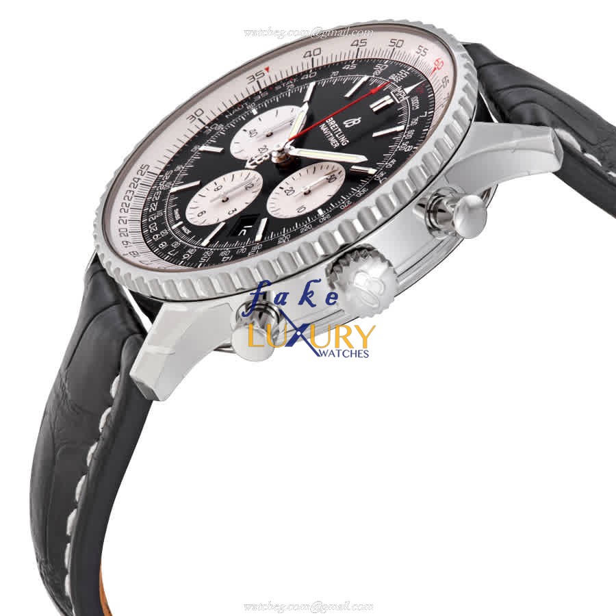 Breitling Navitimer 1 AB0127211B1P1 - Replica Watch - Automatic - 46mm Steel Case - Black Dial - Image 2