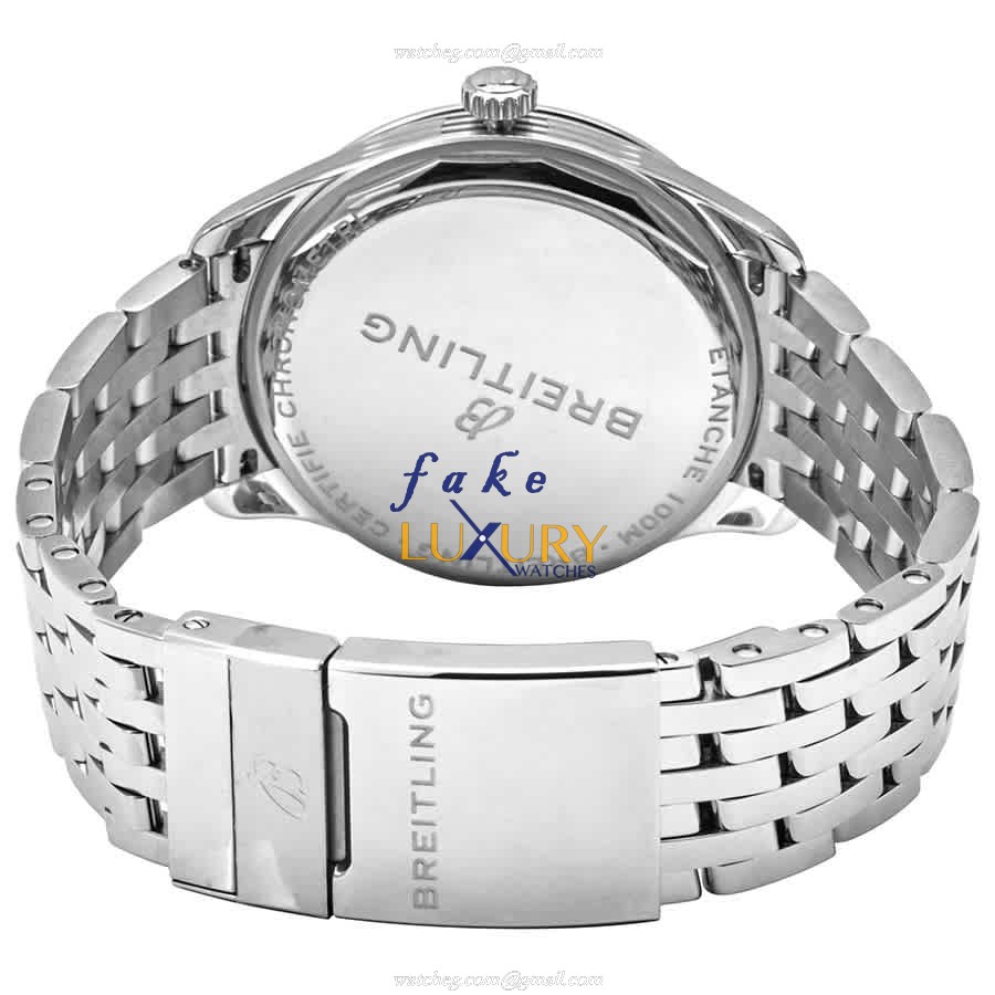 Breitling Premier A37340351C1A1 Replica Watch, Blue Dial, Automatic Movement, Steel - Image 3