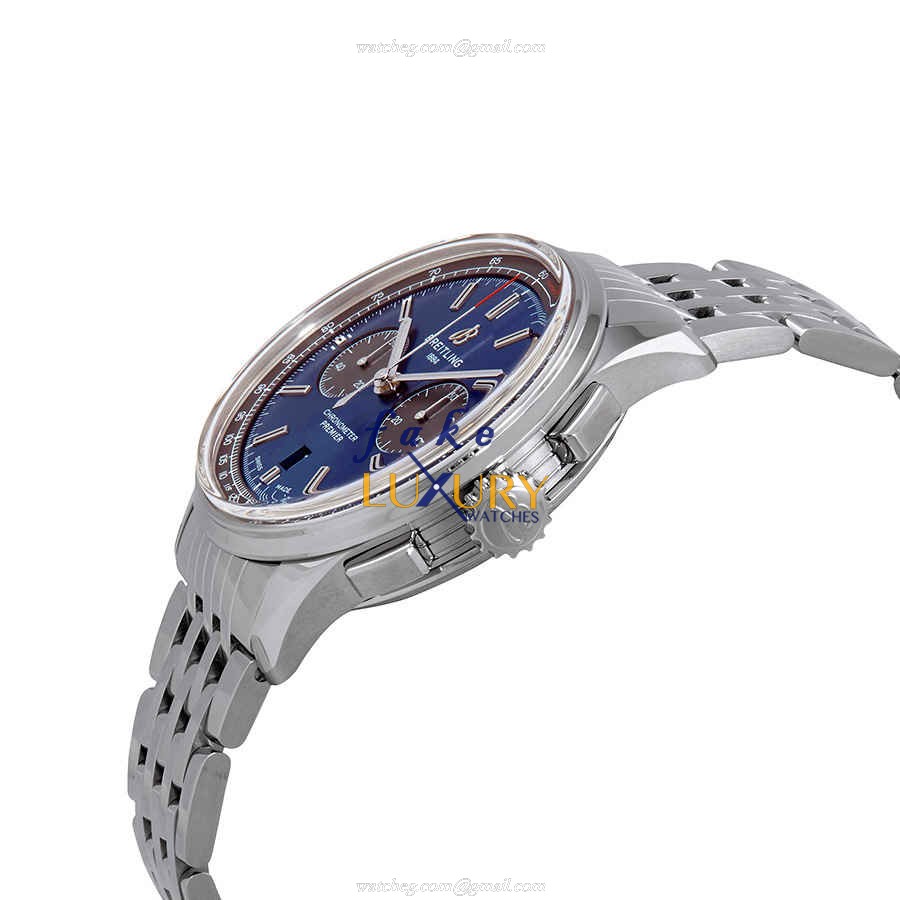 Breitling Premier AB0118A61C1A1 Automatic Blue Dial Steel Replica Watch - Image 2