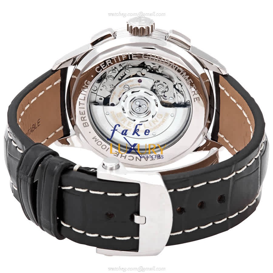 Breitling AB0118221G1P1 Premier Automatic Silver Dial Steel Replica Watch - Image 3