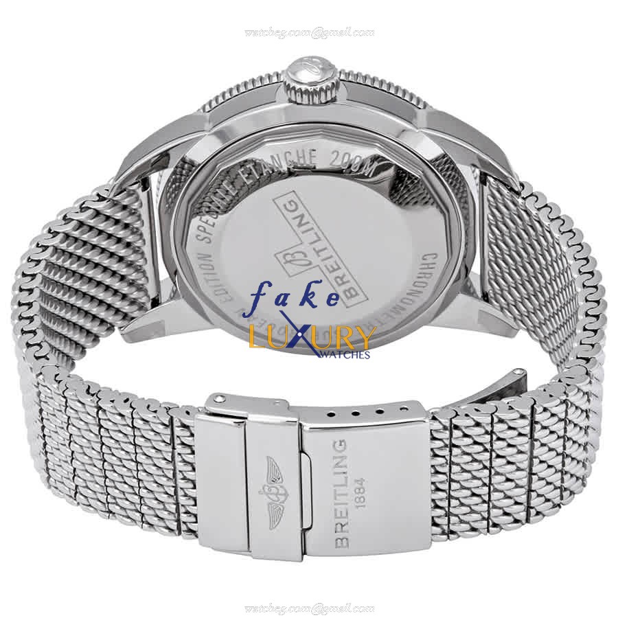 Breitling AB2030161C1A1 Superocean Replica Watch, Automatic, Blue Dial, Steel Case - Image 3