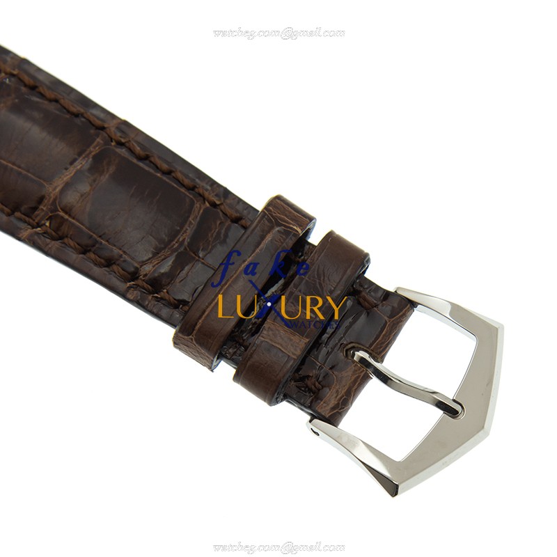 Patek Philippe 5207P-001 - Replica Watch - Manual Wind - Platinum Case - Brown Dial - Leather Strap - Image 4