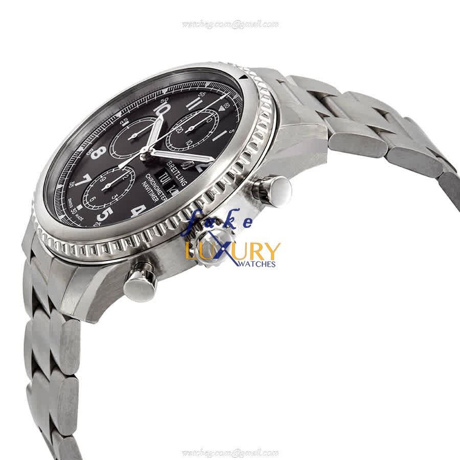 Breitling A13314101B1A1 AVIATOR 8 Replica Watch, Black Dial, Automatic Movement, Steel - Image 2