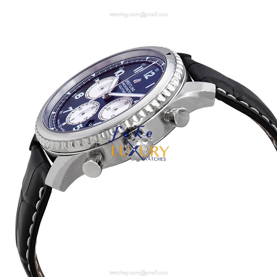 Breitling AVIATOR 8 AB0117131C1P1 Replica Watch, Automatic, Blue Dial, Steel Case - Image 2