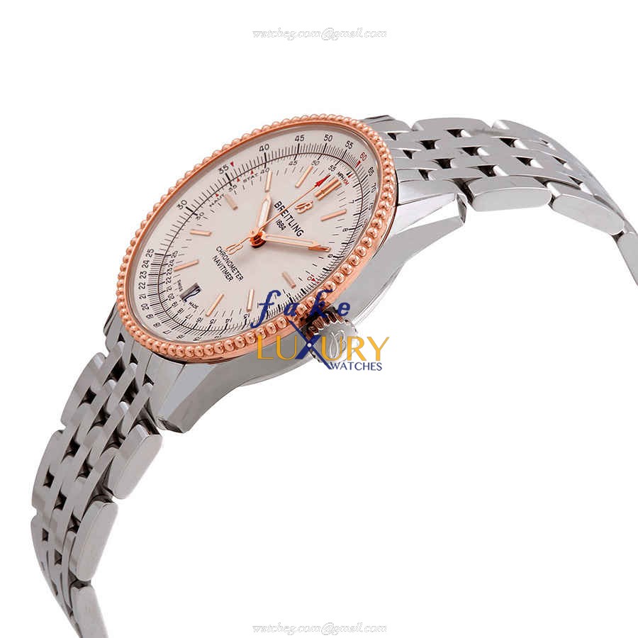 Breitling U17325211G1A1 Navitimer 1 Replica Watch, Automatic, Silver Dial, Steel - Image 2