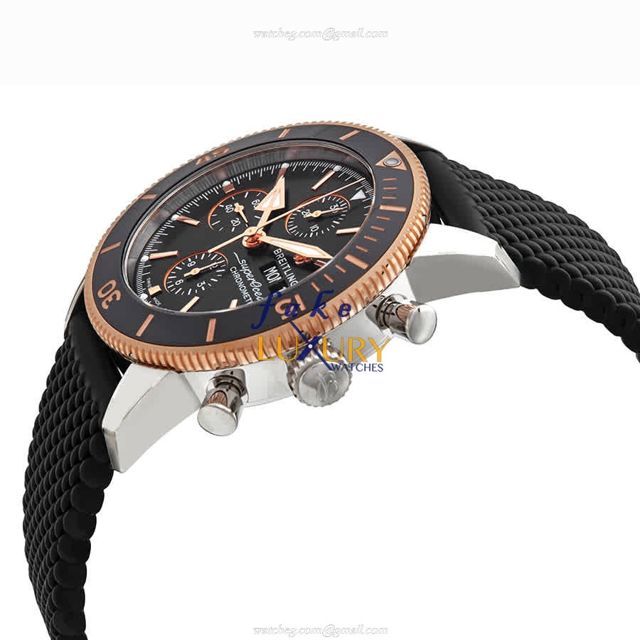 Breitling U13313121B1S1 Superocean Heritage Replica Watch Automatic Black Dial Steel - Image 2