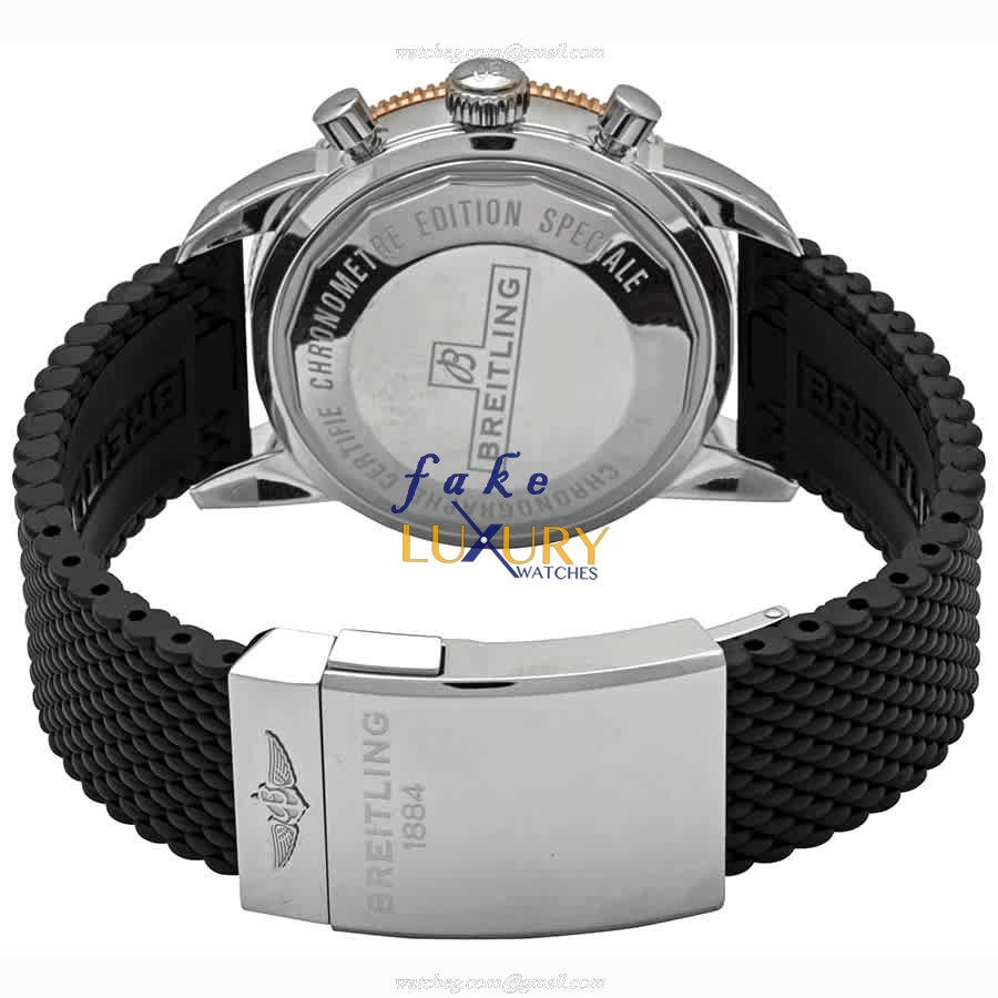 Breitling U13313121B1S1 Superocean Heritage Replica Watch Automatic Black Dial Steel - Image 3