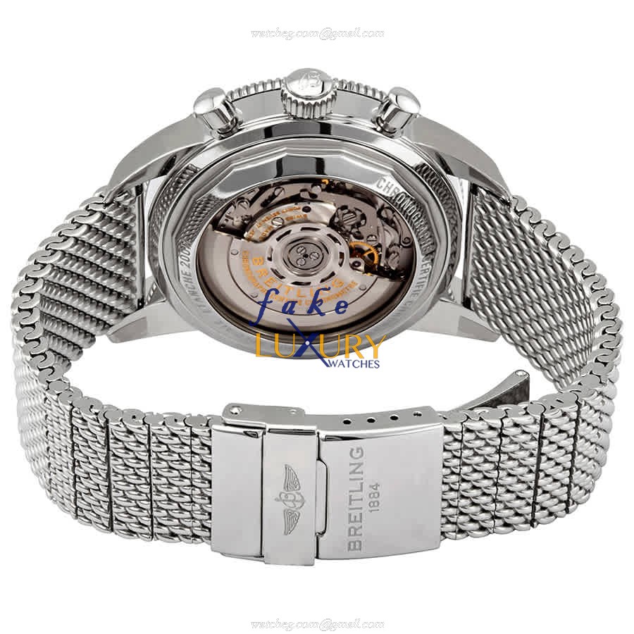 AB0162161C1A1 - Breitling Superocean Heritage Replica Watch - Blue Dial Stainless Steel Automatic - Image 3