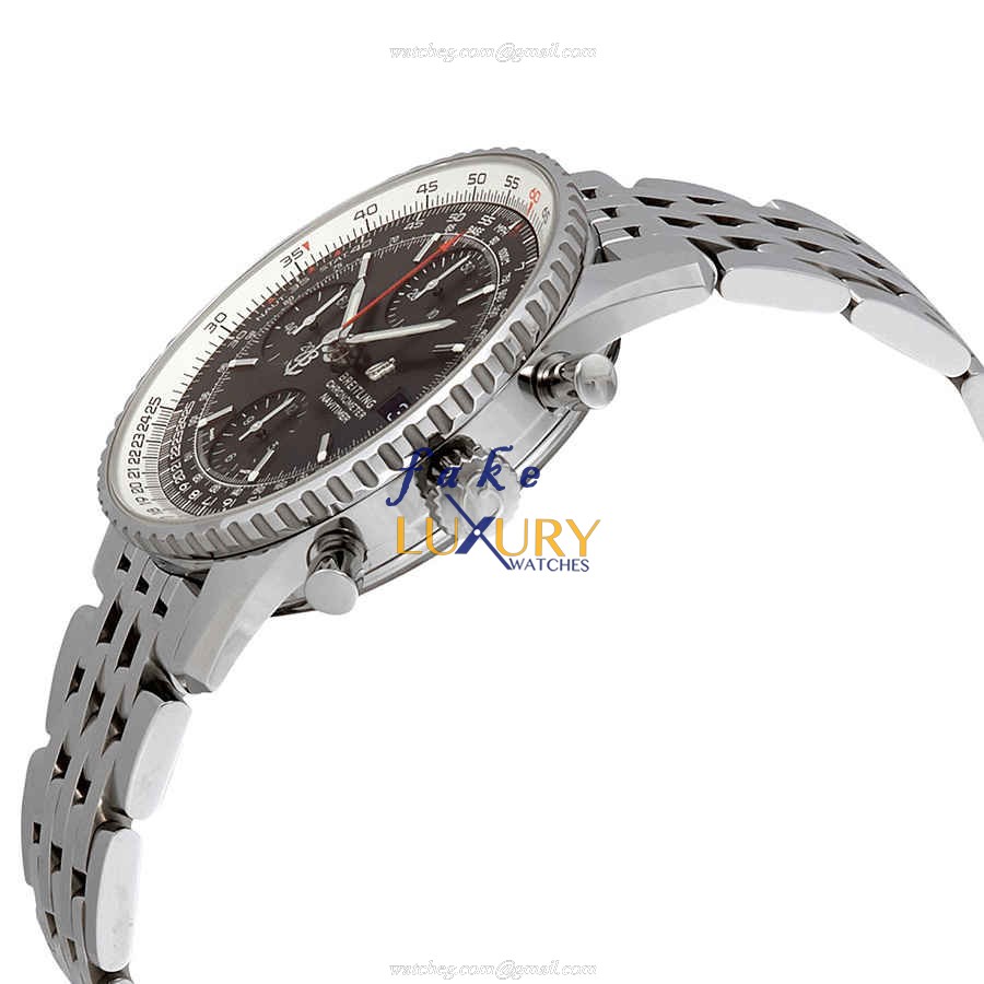 Breitling A13324121B1A1 Navitimer 1 Automatic Replica Watch, Black Dial Steel Case - Image 2