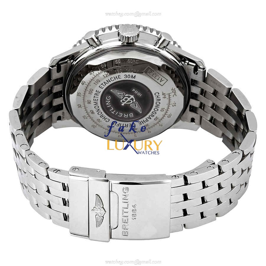 Breitling A13324121B1A1 Navitimer 1 Automatic Replica Watch, Black Dial Steel Case - Image 3