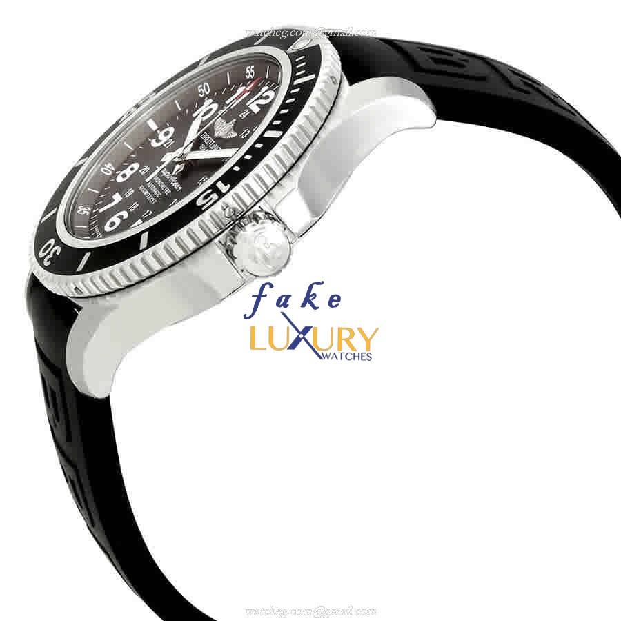 Breitling Superocean Heritage A17392D7-BD68-152S-A20SS.1 Automatic Black Dial Replica Watch - Image 2
