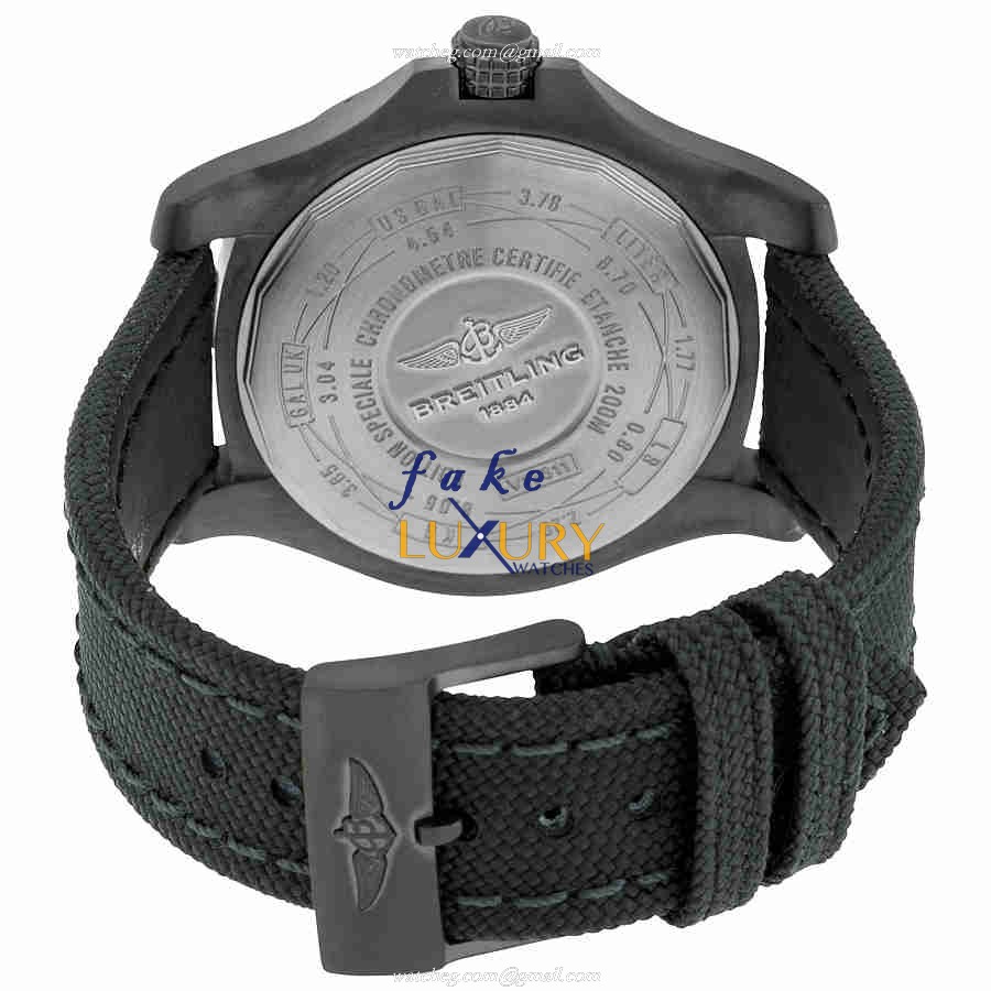 Breitling V1731110-BD74-109W-M20BASA.1 Avenger II Replica Watch, Automatic Movement, Black Dial - Image 3