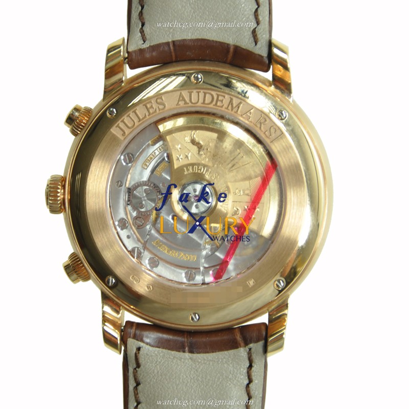 Audemars Piguet 26100OR.OO.D088CR.01 Jules Audemars Replica Watch With Automatic Movement, White - Image 4