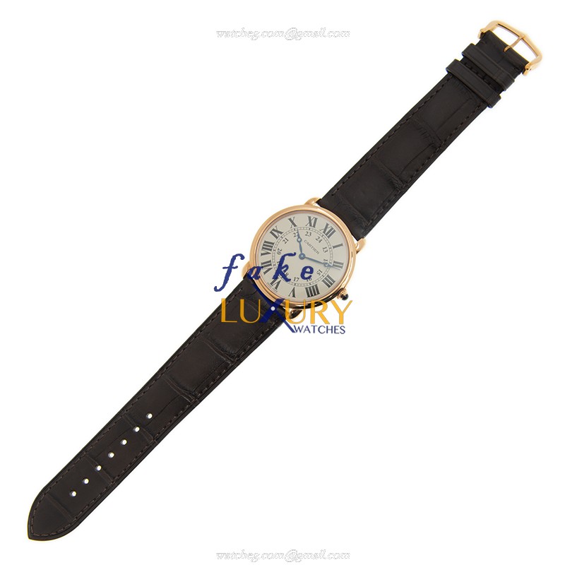 Cartier W6800251 RONDE LOUIS CARTIER Manual Wind 18kt Rose Gold Replica Watch, Swiss Movement - Image 2