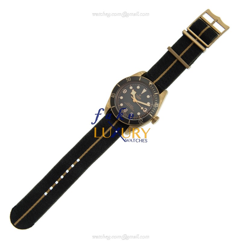 TUDOR 79250BA-CANVAS STRAP AUTOMATIC BROWN DIAL CANVAS STRAP REPLICAWATCH - Image 2