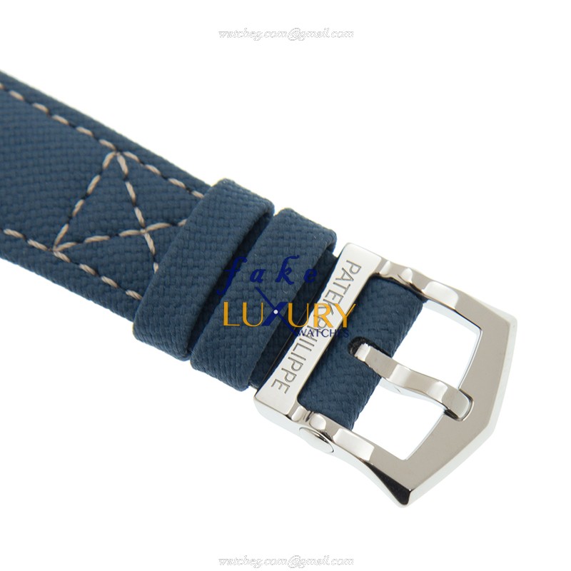 Patek Philippe Calatrava 7234A-001 Replica Watch With Blue Dial, Automatic Movement, Steel Case - Image 4
