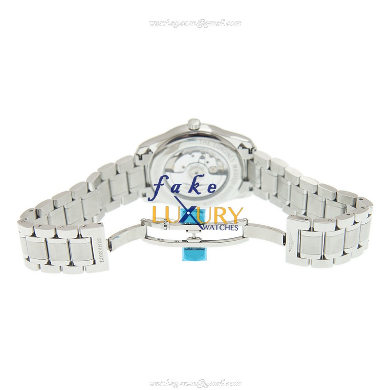 Longines L2.910.4.77.6 Master Collection Replica Watch, White Dial, Automatic, Steel Bracelet - Image 5