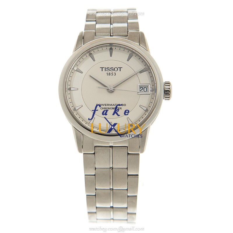 Tissot T-CLASSIC T086.208.11.261.00 Replica Watch, Automatic Movement, White Dial, Steel Bracelet - Image 2