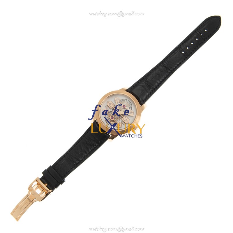 Girard Perregaux 99193-52-000-BA6A - Replica Watch - Automatic - 18kt Rose Gold - White Dial - Image 2