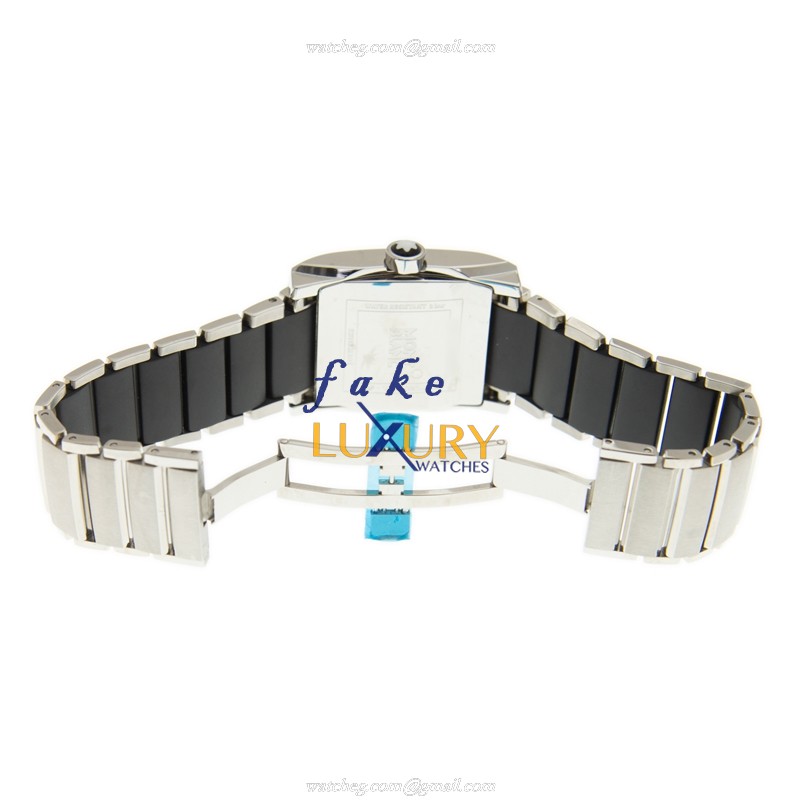 Mont Blanc 102372 Profile Replica Watch, Automatic Movement, Black Dial, Steel Bracelet - Image 4
