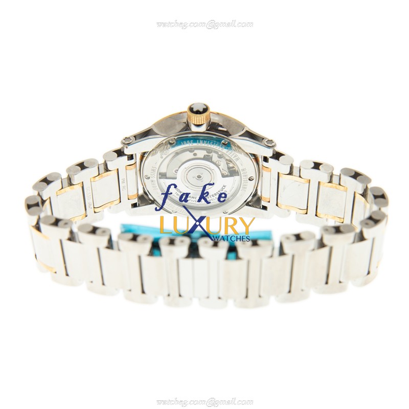 Mont Blanc Timewalker 106502 - Replica Watch - Automatic - Steel Case - White Dial - Silver Strap - Image 4