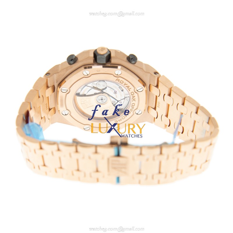 26470OR.OO.1000OR.03 - Audemars Piguet 26470OR Replica Watch in 18kt Rose Gold with - Image 4