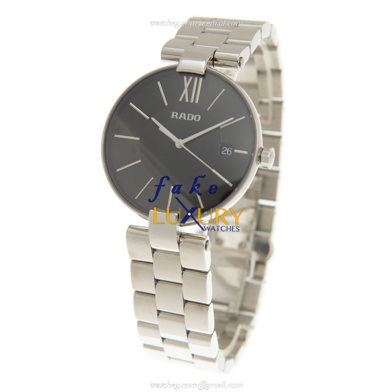 Rado Coupole Classic Replica Watch R22852153, Quartz, Black Dial, Stainless Steel Case - Image 3