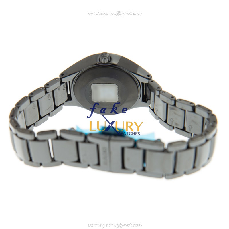 Rado TRUE Automatic Ceramic Replica Watch R27242162 Black Dial Ladies - Image 4