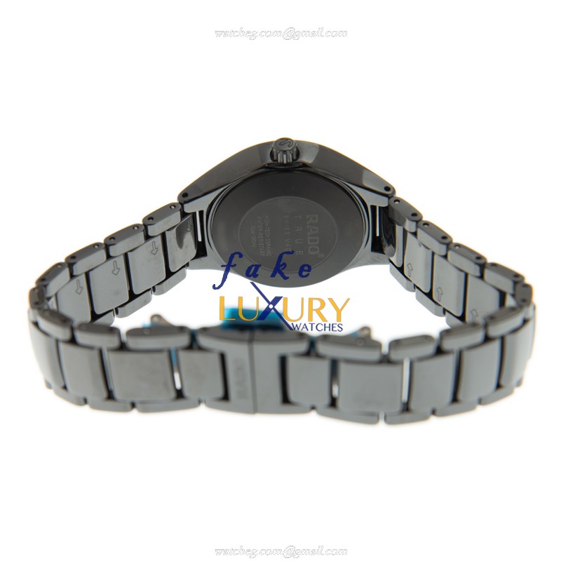 Rado TRUE Automatic Ceramic 30mm - Replica Watch - R27242712 - Black Dial - Sapphire Crystal - Image 4