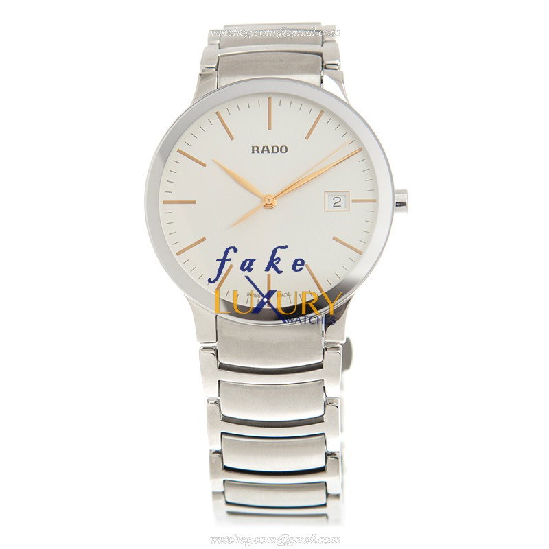 Rado R30927123 Centrix Replica Watch, White Dial, Steel Case, Quartz Movement - Image 2