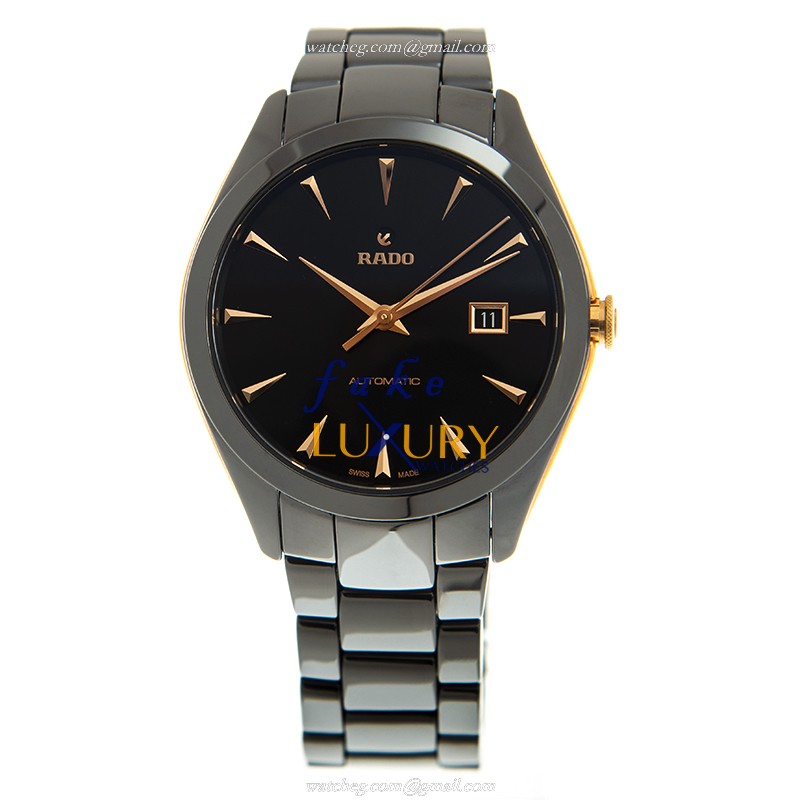 Rado HYPERCHROME R32252162 Automatic Ceramic Black Dial Men's Replica Watch - Image 2